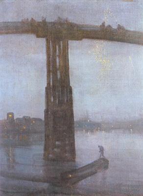 James Abbott McNeil Whistler Old Battersea Bridge (mk19) China oil painting art